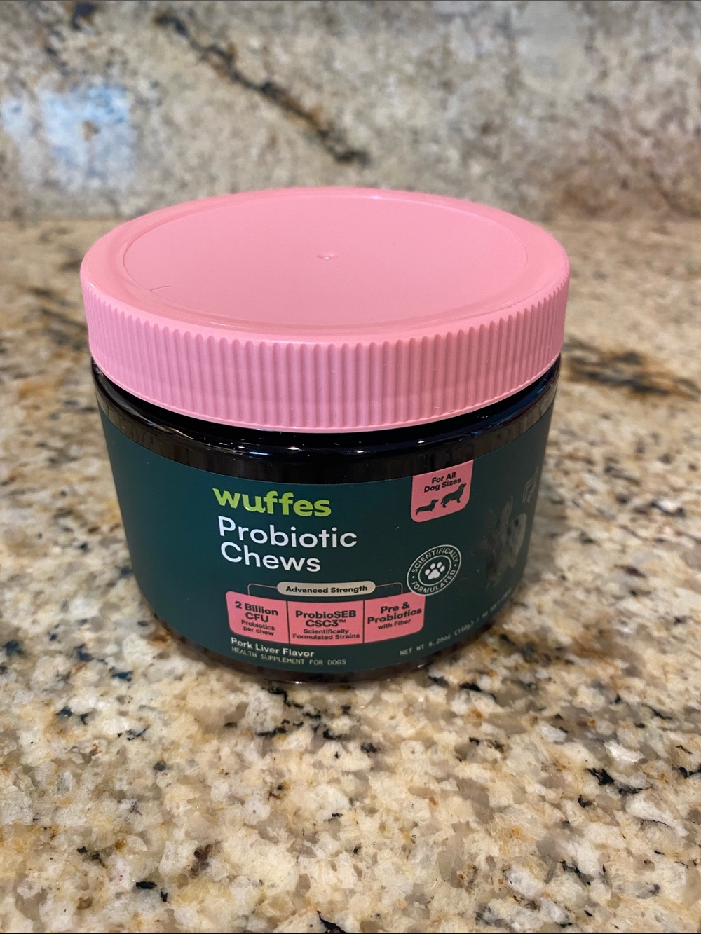 NWT Wuffes Probiotic Chews for Dogs